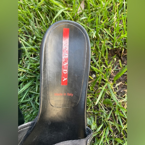 Y2K Vintage Prada Platform Slides - Picture 3 of 9